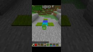 Minecraft build hack carpet zombie minecraft shorts [upl. by Boynton]