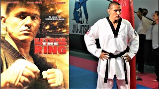 TAEKWONDO WT star ANDRE ALEX LIMA in the MMA movie BEYOND THE RING  HOLLYWOOD USA BEST WTF TKD KO [upl. by Eydie]