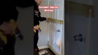 Squatter Revenge  Man Blockades Basement Squatter comedy [upl. by Ordisy94]