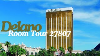 Delano Room Tour  Delano Strip King Suite 27807 [upl. by Snevets]