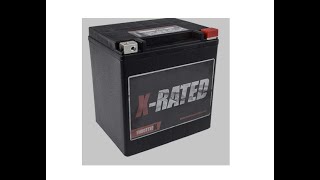 MX3L Motorcycle battery Review X Rated Battery [upl. by Wescott]