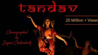 TANDAV  Choreography by Sayani Chakraborty Times music spiritual  Shankar Mahadevan [upl. by Mathias]