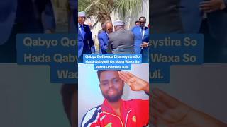 Qabyo Qofkeda Dhameystira youtubeshorts foryou somalia  followme thanks [upl. by Trahurn]