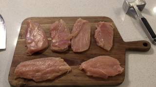 Chicken Breast Preparation for Grilling or Pan Searing [upl. by Grussing3]