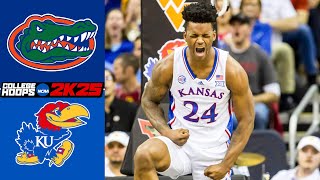 Florida vs Kansas l College Hoops 2K25 Simulation [upl. by Cinderella103]