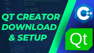 QT Setup  How to Download and Install QT Creator  Setup Tutorial for Beginners [upl. by Conte]