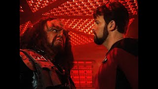 Riker gains the respect of the Klingons  Star Trek TNG [upl. by Divan]