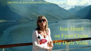 Cruise the Fjords mountains and port stops by Jean for Doris Visits [upl. by Yahsram766]