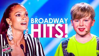 HUGE BROADWAY HITS On Talent Shows [upl. by Annehs]