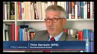 BRENNPUNKT Thilo Sarrazin Interview deutsche Kultur stirbt [upl. by Attegroeg554]