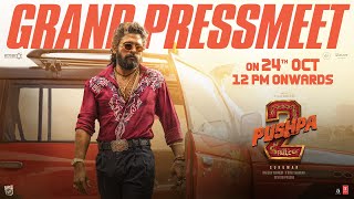 Pushpa 2 The Rule Grand Press Meet LIVE  Allu Arjun  Sukumar  Rashmika Mandanna  Fahadh Faasil [upl. by Sigrid]