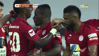 Sharjah vs Al Jazira 1st Goal Scored by Jefferson Farfan [upl. by Aed]