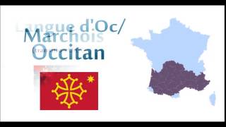 45 langues régionales de France  45 Languages of France [upl. by Airtap945]