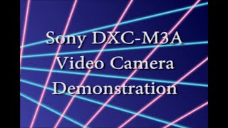 SONY DXCM3A Composite vs RGB Comparison [upl. by Amliw126]