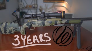 Weatherby Mark V 3 year update The Best rifle ever [upl. by Akahc]