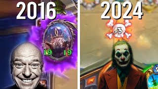 Hearthstone in 2016 vs 2024 [upl. by Otrebireh]