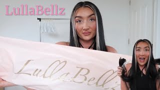 LullaBellz SYNTHETIC HAIR EXTENSIONS REVIEW im shocked [upl. by Sumetra]