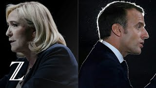 Präsidentschaftswahl in Frankreich 2022 Erstes und einziges TVDuell zwischen Macron und Le Pen [upl. by Naujd]