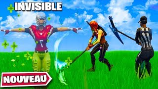 New  Je suis Invisible pour les Tuer  Fortnite Terrain de Jeu [upl. by Aryan]