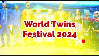 Highlights of the World Twins Festival 2024 celebrated in IgboOra Oyo State [upl. by Weisburgh]