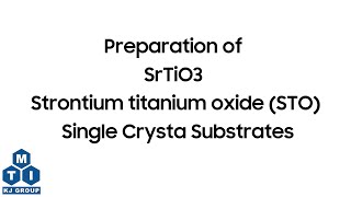 SrTiO3 Preparation Demo Video [upl. by Zenitram]