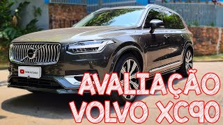 Avaliação Volvo XC90 DIRIGE SOZINHO leva 7 pessoas e corre como Porsche Pena que custa uma casa [upl. by Lokim]