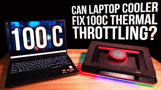 Can Best Laptop Cooling Pad Fix 100C Thermal Throttling in Legion Pro 5 IETS GT500 Unboxing Review [upl. by Ennaecarg]