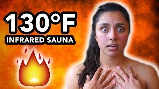 We Tried An Infrared Sauna 🔥Endorsed by Gwyneth Paltrow and Lady Gaga [upl. by Heywood]