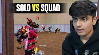 FREE FIRE KING IS BACK SOLO VS SQUAD GAMEPLAY  GARENA FREE FIRE [upl. by Hortensa282]