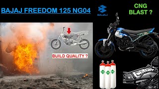 Bajaj Freedom 125 build Quality CNG Blast  bajaj [upl. by Attenat]