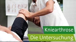 Kniearthrose Die Untersuchung – LVRKlinik Viersen [upl. by Aninay]