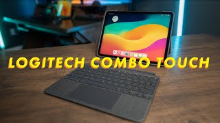 The BEST Affordable iPad Pro Keyboard Case Logitech Combo Touch Review [upl. by Erusaert]