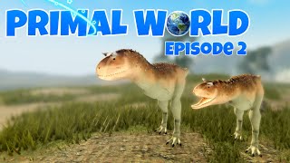 Primal WorldEpisode 2 Jaws of the CretaceousDinosaur world mobile documentary [upl. by Cicenia]