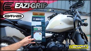 NEW TANK GRIP FOR HIMALAYAN 450 FROM EAZI GRIP [upl. by Kyre]