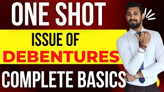 ONE SHOT  Issue of debentures  Complete Chapter  Class 12  term 2  Accounts [upl. by Nurav378]