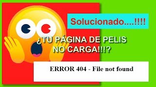 PAGINA WEB DE PELIS NO ABRE SOLUCIONADO GNULA U OTRAS [upl. by Bevus]