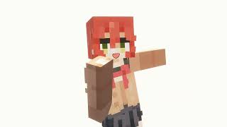 Kita Ikuyo dances to doodle song but Minecraft but wrong clothes  喜多郁代で推しの子OPダンス [upl. by Pantia]