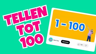 Tellen tot 100  Bewegend leren  Nederlands [upl. by Kristi]