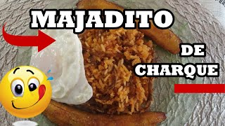 😋 Como Hacer un Majadito de Charque 👉 FÁCIL [upl. by Liv]