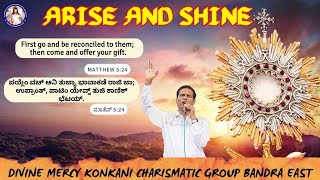 ARISE AND SHINE  BrPrakash Dsouza  LIVE  DAY 32 [upl. by Nerraj]