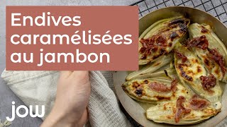 Endives caramélisées au jambon [upl. by Missi803]