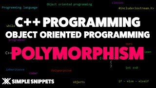 Polymorphism in C  Compile time vs Run time Polymorphism  C Programming [upl. by Zoldi]