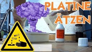 Platinen ätzen ☠  Der Weg zur Platine 4  Lets play electronic 031 [upl. by Simpson562]