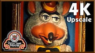 Chuck E Cheese’s Pizza Time Theatre 4K Portrait Animatronics 1st Store San Jose California 1979 [upl. by Berkeley]