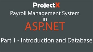 Payroll Management System in ASPNET Part 1  Introduction and creating database [upl. by Naivatco838]