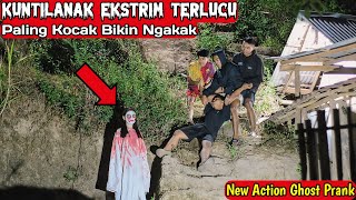 Prank Kuntilanak Ekstrim Terlucu  Prank Kuntilanak Ekstrim  Ghost Prank [upl. by Turro970]