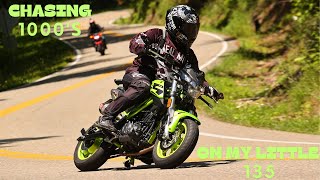 Chasing 1000s on my little 135cc motorcycle [upl. by Erikson414]