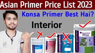 Asian All Interior Wall Primer Price amp Review  Asian Paints Best Wall Primer [upl. by Jarlath]