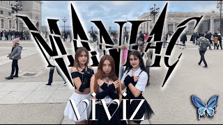 KPOP IN PUBLIC  ONE TAKE VIVIZ 비비지  MANIAC  Dance Cover by NAEVIS DC [upl. by Ahcsim]