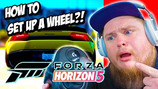 How To Set Up Your Logitech G923 With Forza Horizon 5 BEST SETTINGS [upl. by Neesay]